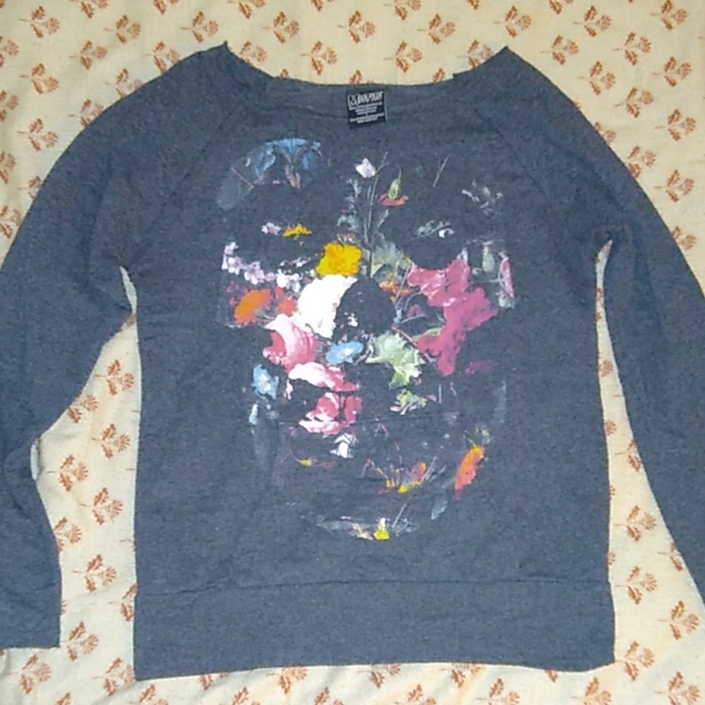 Flower Skull Misfits Sweatshirt